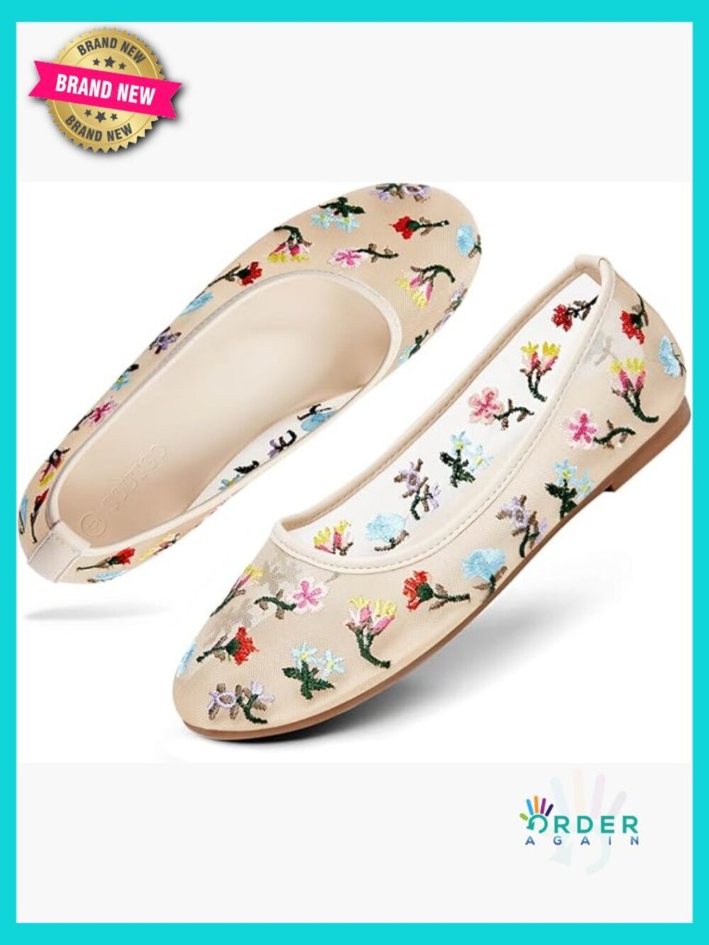 Mesh Ballet Flats Minimalist Sheer Flat Slip On Shoes Comfortable Cushioned